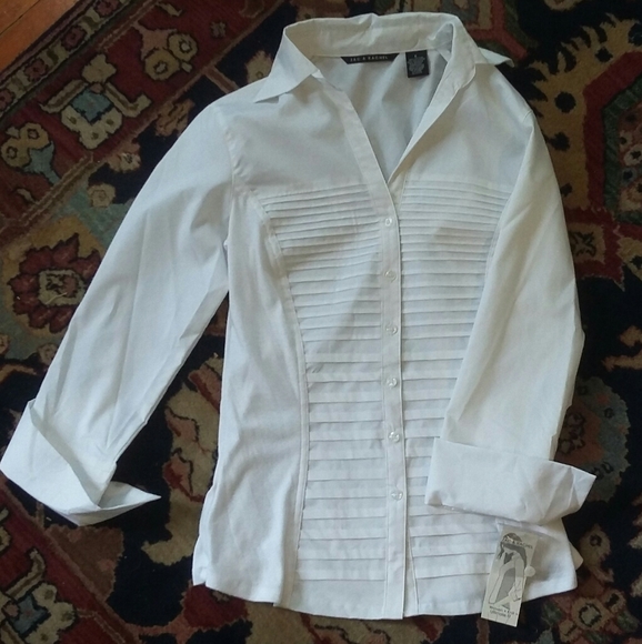 Zac & Rachel Tops - White Dress Shirt